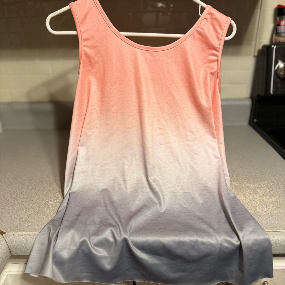 Ombré tank top